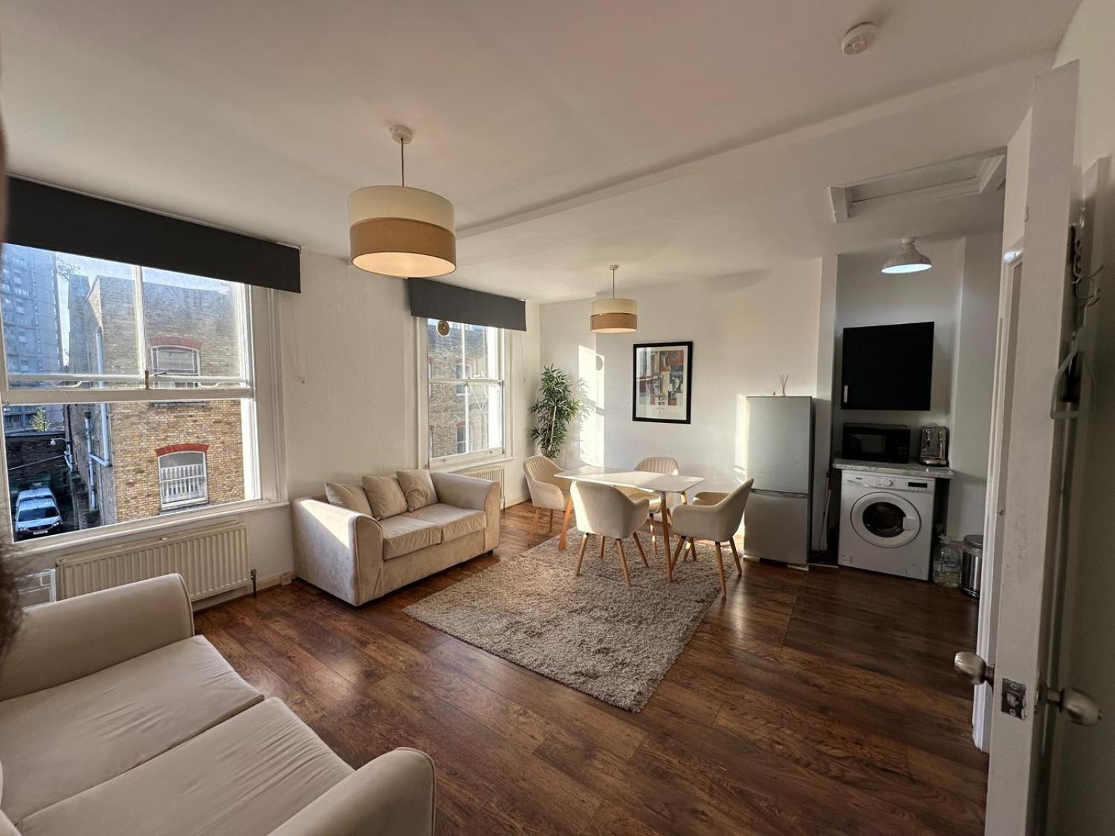 One Bed Victorian Flat,10 Min Walk To Paddington, Sleeps 4, Pet-Friendly Apartment London Bagian luar foto